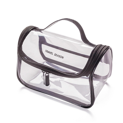 TPU Transparent Makeup Pouch Group Female Clear Plastic Makeup Bag Fitness