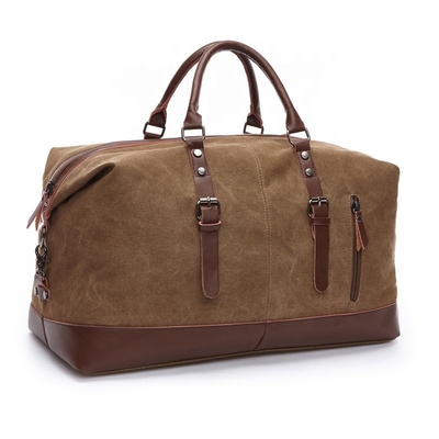 Travel Waterproof Gym Bag Sports Mens Business Duffle Bag Canvas