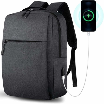OEM Anti Theft USB Charging Backpack 15.6 Inch Laptop Briefcases For Men