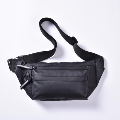 Fabric Sport Waist Bag Pouch Lightweight Bum Bag Zipper Custom Logo