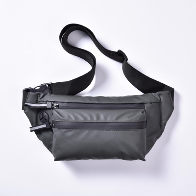 Fabric Sport Waist Bag Pouch Lightweight Bum Bag Zipper Custom Logo