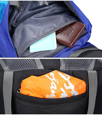 Ransel Mountain Waterproof Trekking Backpack Polyester 70 Liter Backpack ISO