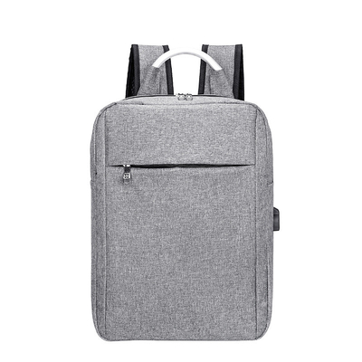 Custom logo fashion waterproof business bag laptop backpack with usb charging school bag