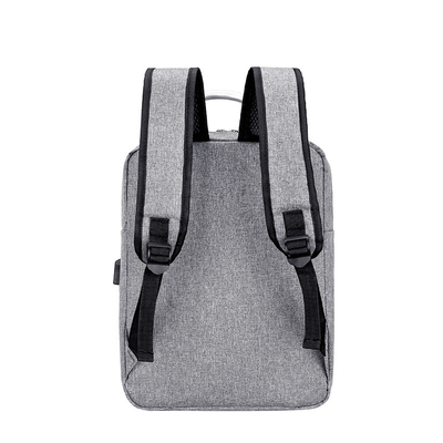 Custom logo fashion waterproof business bag laptop backpack with usb charging school bag
