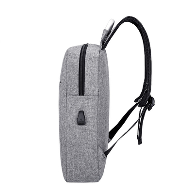 Custom logo fashion waterproof business bag laptop backpack with usb charging school bag