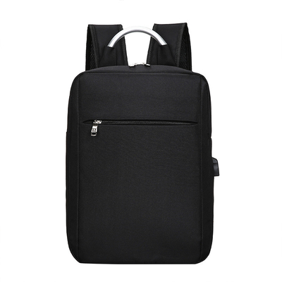 Custom logo fashion waterproof business bag laptop backpack with usb charging school bag