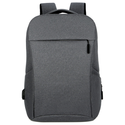 BSCI Travel Business Laptop Backpack With USB Charger Port Waterproof 0.6kg