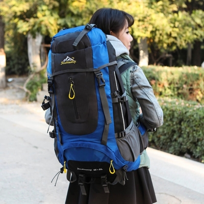 45L Lightweight Hiking Backpack  Packable Trekking Backpack Waterproof AZO Free
