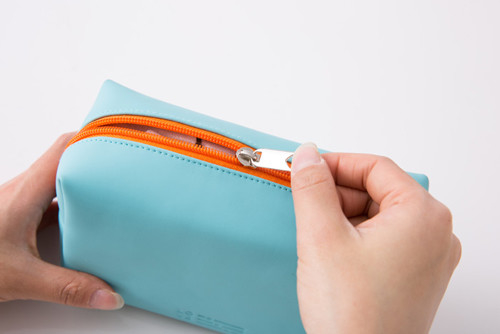 Matte PU Hanging Cosmetic Bag Multifunctional Makeup Storage Bag Large Capacity