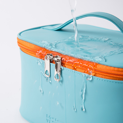 Portable PU Hanging Cosmetic Bag Ladies Cute Waterproof Hanging Toiletry Bag