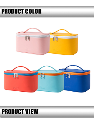 Portable PU Hanging Cosmetic Bag Ladies Cute Waterproof Hanging Toiletry Bag