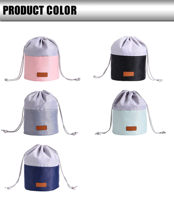 Multi Function Hanging Cosmetic Bag Cylinder Cosmetic Bag Travel  Portable