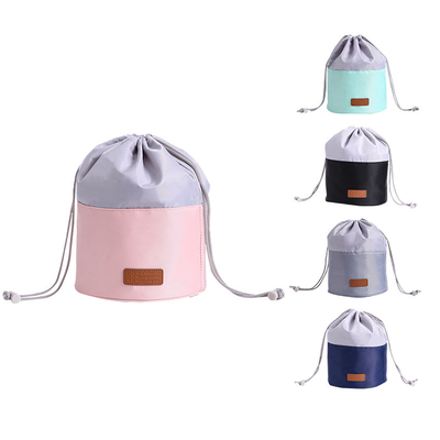 Multi Function Hanging Cosmetic Bag Cylinder Cosmetic Bag Travel  Portable
