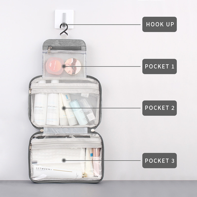 Shaving Hanging Toiletry Bag Organizer Hygiene Dop Kit  Hanging Cosmetic Travel Bag