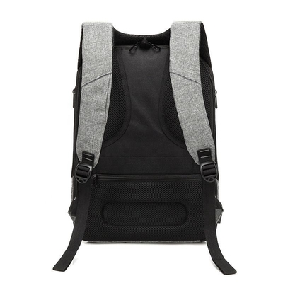 Burgundy Business Laptop Backpack BSCI Water Proof Backpacks With USB