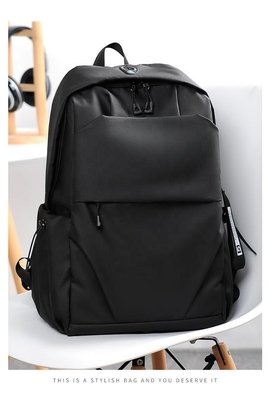 Grey Waterproof Travel Laptop Backpack Anti Theft Backpack With Usb Charging Port