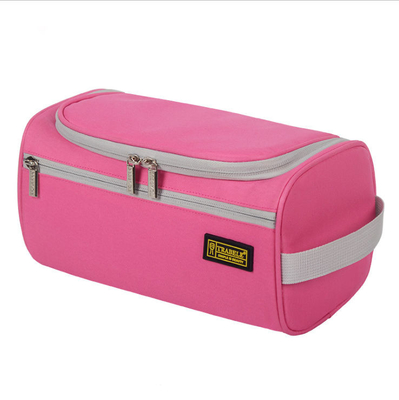 Barrel Shape Round Toiletry Bag Hanging Makeup Organizer Waterproof Travel