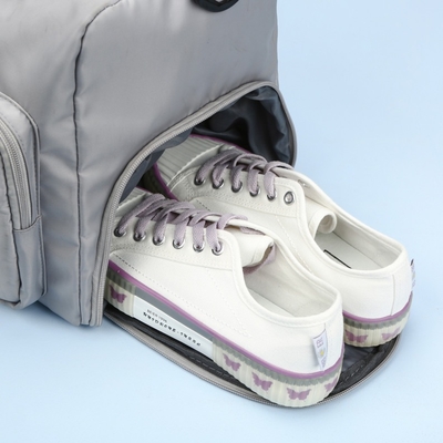 Ladies Waterproof Sports Fitness Bag Weekender Bag With Shoe Compartment