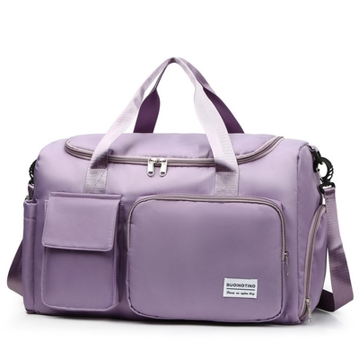 Ladies Waterproof Sports Fitness Bag Weekender Bag With Shoe Compartment