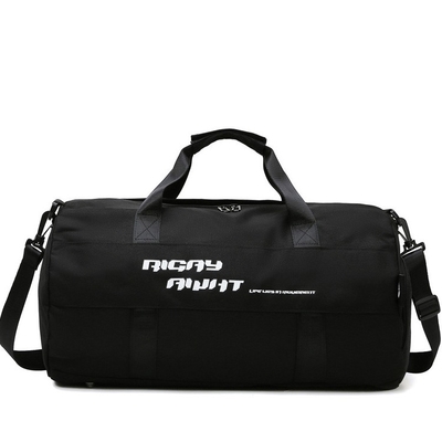 Travel Custom Gym Bag Mens Duffle Bag With Shoe Compartment Outdoor