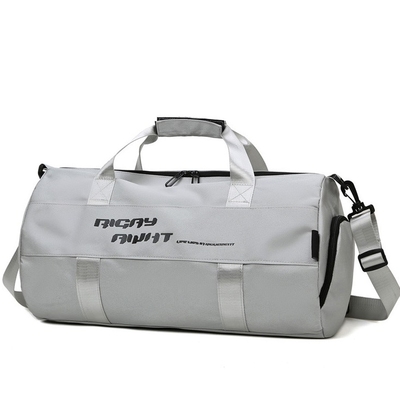 Travel Custom Gym Bag Mens Duffle Bag With Shoe Compartment Outdoor