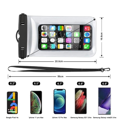 Waterproof Cell Phone Pouch Universal PVC Waterproof Smartphone Bag