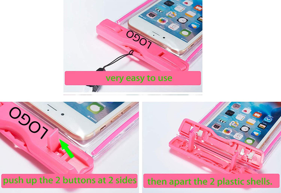 Water Resistant Cell Phone Pouch Universal Underwater Ipx8 Waterproof Phone Case