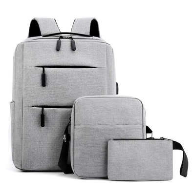 ODM Polyester Men'S Backpack Sets Waterproof Navy Blue Laptop Backpack