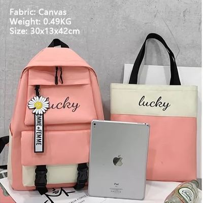 Multifunctional Kids School Bag Set  5 In 1 Waterproof Student Bag 1.37 Inch