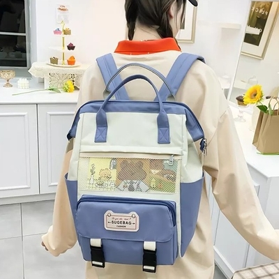 School 24cm Backpack Bag Set Girls Cute Backpack Set Cartoon  Kids Teens