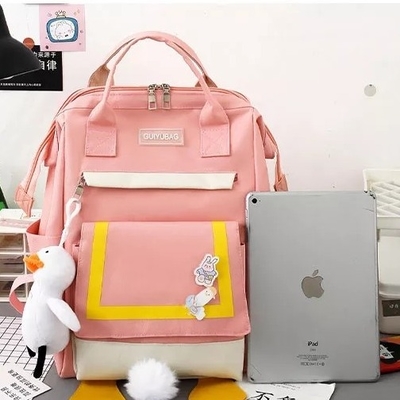 0.65 Inch Handbags Backpack Sets  Outdoor Travelling 4 Piece Backpack Set Ladies