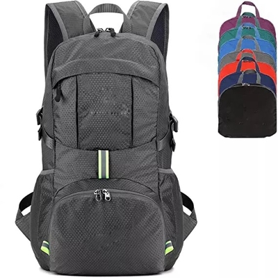 30L Women Waterproof Hiking Backpack 0.1kg Ultralight Foldable Travel Backpack