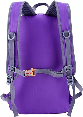 Red BSCI Foldable Hiking Backpack 35L Mountain Equipment Rucksack Waterproof
