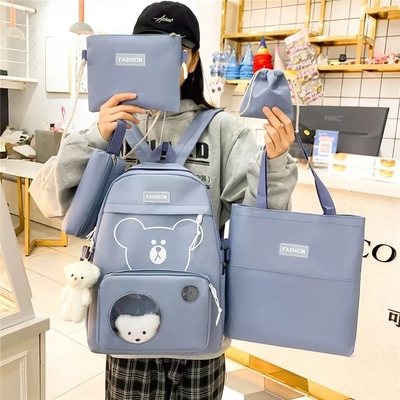 Travel Backpack Girls Laptop School Bag Sets Backpacks Carton Colourful 2022 China