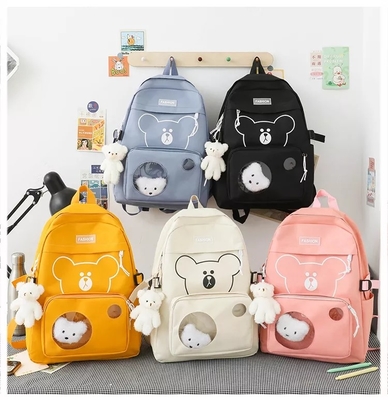 Travel Backpack Girls Laptop School Bag Sets Backpacks Carton Colourful 2022 China
