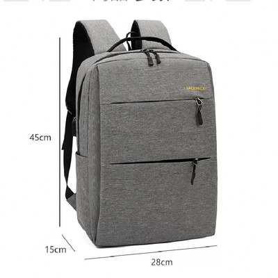 1.47 Inch Usb Charging Backpack Sets 3 In 1 Computer Oxford Waterproof Rucksack
