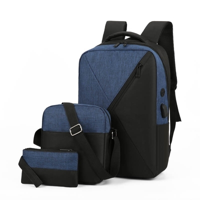 Oxford Computer Backpack Sets 3 In 1 Unisex Laptop Backpack Set