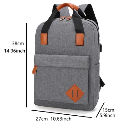 Waterproof Three In One Backpack Nylon Computer Backpack Set With USB