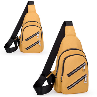 9.7'' Multi Pocket Crossbody Sling Bag Oxford Cloth One Shoulder Sling Bag USB