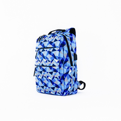 Nylon Ladies Laptop Backpack Set Waterproof 3 Piece School Bag