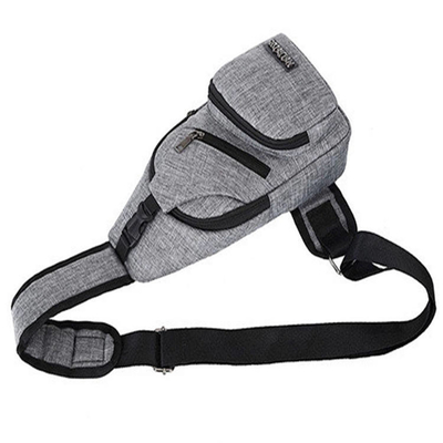 Leisure Sling Body Bag Canvas Waterproof Sling Backpacks  Large Capacity