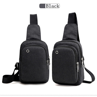 Trendy Crossbody Sling Bag Oxford One Shoulder Sling Chest Bag