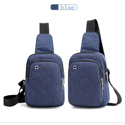 Trendy Crossbody Sling Bag Oxford One Shoulder Sling Chest Bag