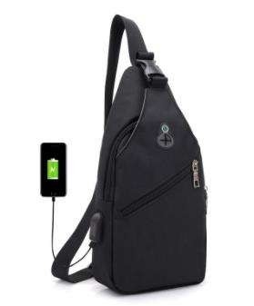 Fashion Crossbody Sling Backpack Large Capacity Sports Chest Bag For Men