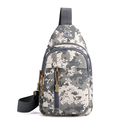 Multifunctional Crossbody Sling Bag Nylon Fabric Camo Sling Bag Unisex BSCI