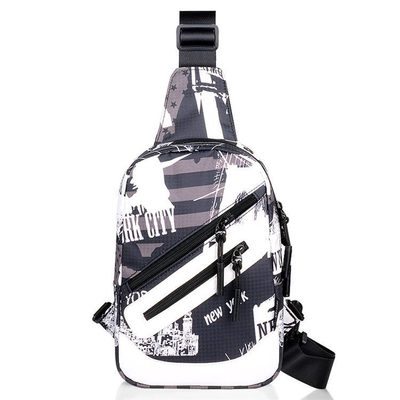 Neoprene Men'S Cross Body Sling Bag Waterproof Anti Theft Sling Bag Unisex