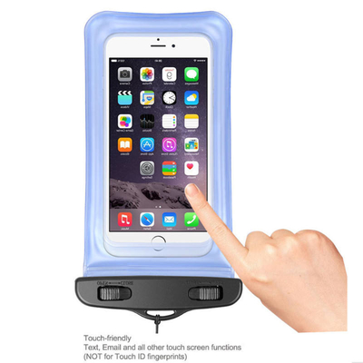Pink Waterproof Phone Bag PVC Waterproof Phone Pouch Floating Dry Phone Bag