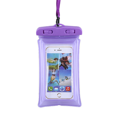 Universal Waterproof Cell Phone Pouch Clear Floating Waterproof Phone Case Lanyard