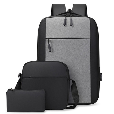 BSCI Backpack Sets 3 In 1 Fashion Oxford Three Piece Casual Backpack