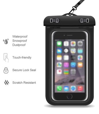 TPU Waterproof Cell Phone Pouch ODM Universal Waterproof Phone Case Cover